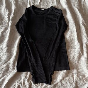 lululemon athletica swiftly tech black long sleeve